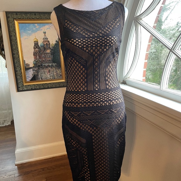 Cache Dresses & Skirts - Designer Cache Elegant Sheath Dress
